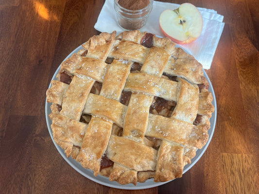 9" Apple Lattice Whole Pie